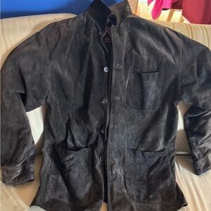 Banana Republic Dark Brown Suede Jacket